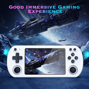 U8 Portable Handheld-Spiele konsole 4-Zoll-IPS-Bildschirm Linux-System 64GB Dual-Joystick AK3326 Integrierte 10000-Spielekonsolen - Product Image 3