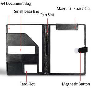Letter Size <strong>A4</strong> Clipboard <strong>Folder</strong> PU Leather Resume <strong>Conference</strong> Legal Document <strong>Folder</strong> Organizer <strong>Notepad</strong> Clip Boards - Product Image 5
