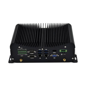 ファンレス産業用ミニPCコアi7-7560UイーサネットLANポート6COMWin10Linuxデスクトップコンピューター - Product Image 1