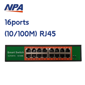Nuovo tipo di Switch Internet Ethernet 16 porta 10/100m interruttore di rete SNMP QoS funzione 3.2G capacità prezzo interessante