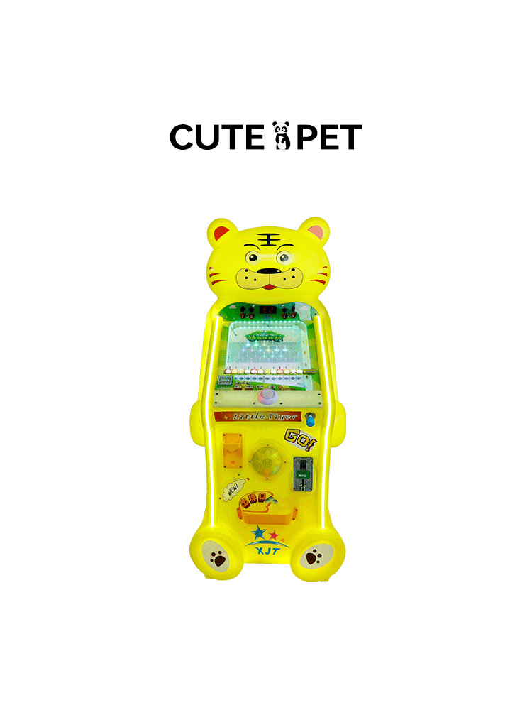 Linda máquina de pinball para mascotas