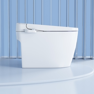 Latest Intelligent Smart <strong>Toilet</strong> With Infrared Germicidal Radar Automatic Water Closet Sensing Gravity Flushing - Product Image 5