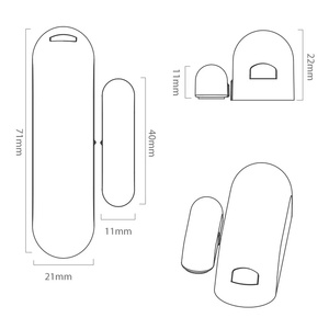 Tuya Smart Life App Remote <strong>Control</strong> Wireless Door Magnetic Contact Sensor Door Window Entry Alarm <strong>for</strong> Home <strong>Security</strong> <strong>System</strong> - Product Image 2