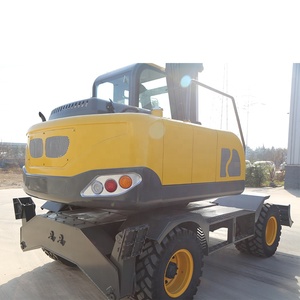 Knokkelgiek Compacte Kuipwielgraafmachine 360 Graden Rotatie Vrije Emmer Optionele Wiellader Wielgraafmachines - Product Image 6