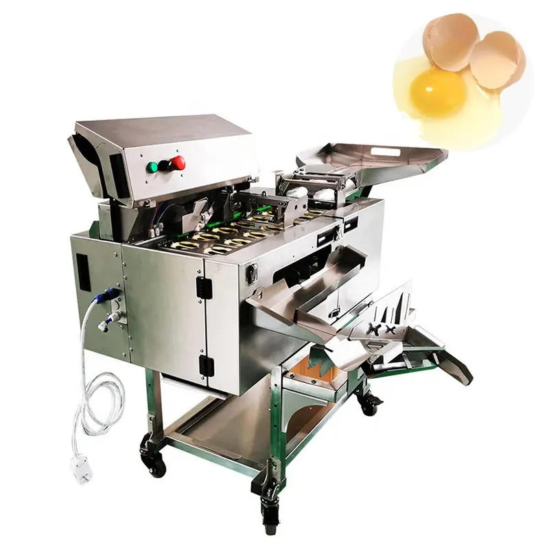 Fully Automatic Egg Separator Egg Breaker Machine Egg White And Yolk Separator Machine