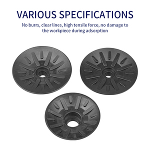 Specialized Robotic Industrial Pneumatic Components for case Opening Machine ESS/ESV Series Flat Vacuum Suction <strong>Cups</strong> - Product Image 4