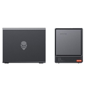 Tianbao Wtr Pro Mini Computer Host N100/5825U Cuatro discos duros Tipo NAS Máquina completa de red dual - Product Image 1