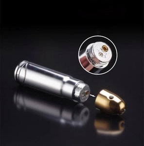创意现代设计金属子弹形状打火机多功能直入防风带照明 - Product Image 4
