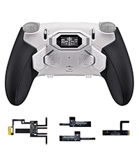 Rubberized White & Black BYNEGU003