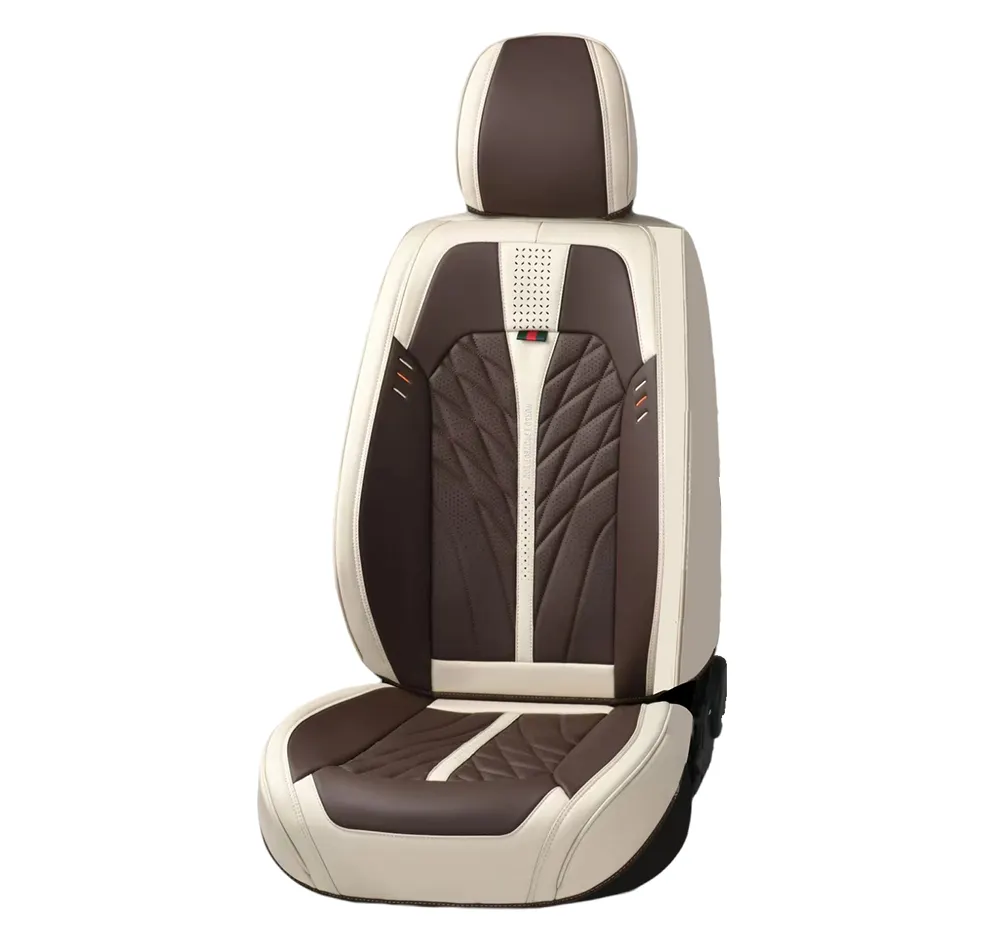 2024 new design Full set of luxury PU leather 9d universal waterproof non-slip comfortable breathable car seat cover