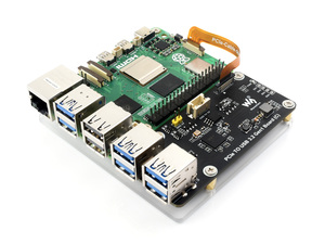 Vendita calda Raspberry Pi 5 USB scheda di espansione PCIe a quad port USB scheda di espansione 3.2 5Gbps driver vendite dirette in fabbrica - Product Image 6