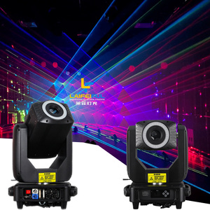2025ホットセールマジックRGBマルチカラーLEDライトムービングヘッド中国15W 40KPPSレーザーアニメーション音声制御付きDJ - Product Image 4