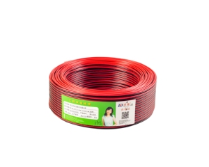 สายลำโพงสื่อสารแบบ2-core 2*0.5มม. BC CCA สีแดงดำจากโรงงาน WD - Product Image 6