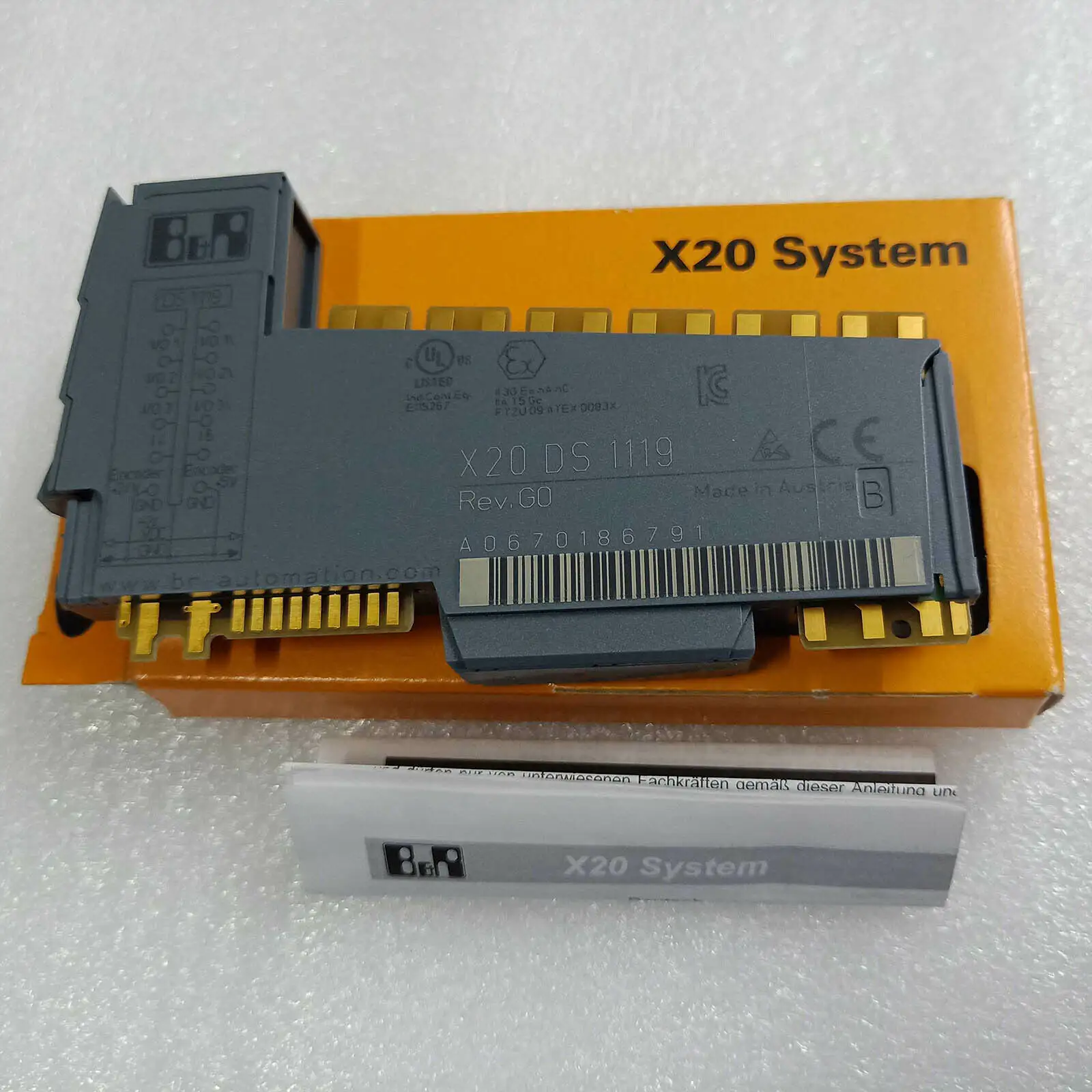 CHIDA X20 มัลติฟังก์ชั่นโปรเซสเซอร์สัญญาณดิจิตอล X20DS1119 สําหรับ B&R