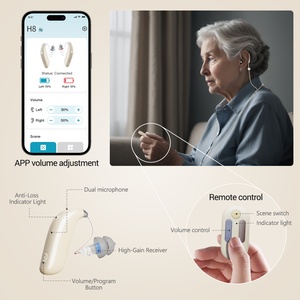 جهاز المساعدة على السمع للجيب مع مزيل الرطوبة ، وظيفة زيادة حجم المنظف ، تأثير فعال على الأذن في البيع ، منتجات الأذن والسمع - Product Image 5