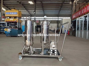 Liquid Filtration Multistage Filtering Solution Water Clarification Sanitary <strong>Membrane</strong> Pleated Filter Cartridge Housing