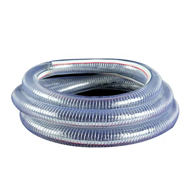 Tabung spiral fleksibel transparan PVC