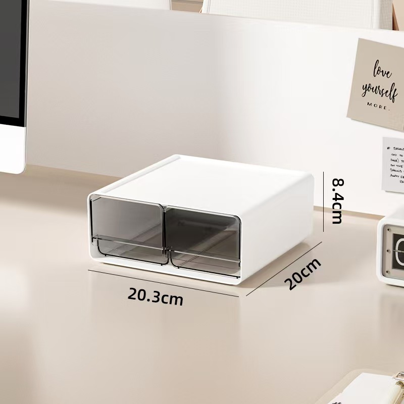 Large double compartment