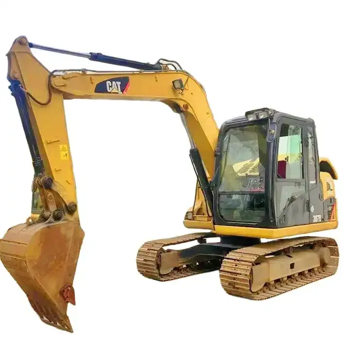 Usato cat 307d escavatore/70% nuovo caterpillar pezzi di ricambio supporto cat307d idraulico escavatore giappone originale per la vendita
