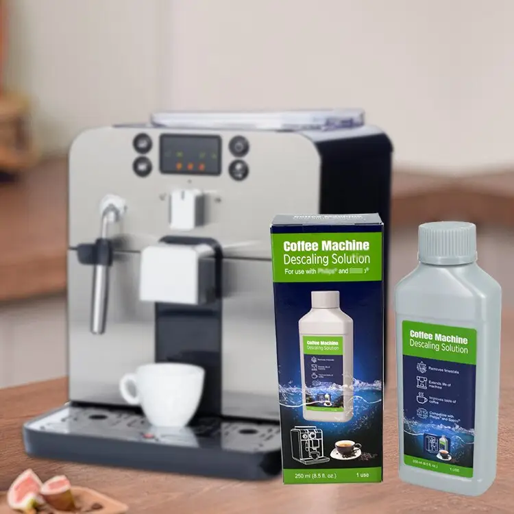 Decaler per macchine da caffè ingrediente naturale liquido detergente 250ml