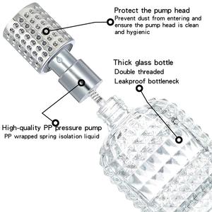Kaliteli özel şeffaf parfüm şişeleri dişli püskürtme memesi ile 30ml/50ml/100ml kırılmaz cam CE ISO sertifikalı - Product Image 6