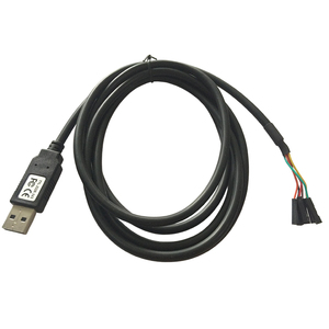 สายแปลง UART อนุกรม utech USB เป็น TTL พร้อมชิป FTDI ถูกยกเลิกโดยส่วนหัว6ทางใช้งานได้กับบอร์ด /beaglebone สีดำ - Product Image 1