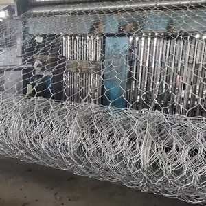 Rete metallica di protezione per rete di gabbioni e fune di pendenza rete metallica di protezione per gabbioni