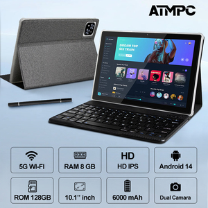Pantalla HD 1280*800ips10.1 pulgadas Wifi profesional Android Tablet con teclado y mouse Pen Ram 12GB Rom 1212GB Tablet Android - Product Image 2