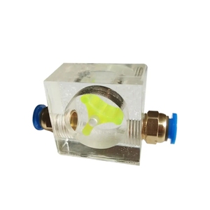 OPEN-SMART Acrylic Flow Meter G1/4 Thread Water Cooling <strong>System</strong> Coolant Filter Indicate <strong>Computer</strong> Cooler Fittings 2-Way Holes - Product Image 5