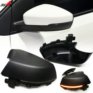VWフォルクスワーゲンポロMk5V 6R 6C 2009-2017 LEDダイナミックターンシグナルブリンカーシーケンシャルサイドバックミラーインジケーターライト用 - Product Image 1