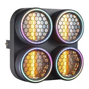 ไฟบลายเดอร์ LED เรโทร4x50W พร้อมการควบคุม DMX512สำหรับเวที
