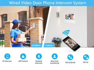 Sistema de intercomunicación de 2 vías commax intercomunicador audio puerta teléfono Villa video puerta teléfono intercomunicador