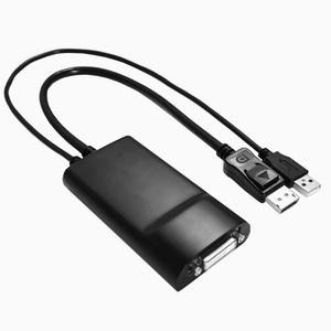 Adaptador DisplayPort a DVI-D, convertidor de vídeo, 2560x1600, 60Hz, DP 1,2 a DVI, conector DP alimentado por USB - Product Image 4