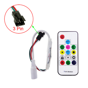 4 Keys RGB <strong>LED</strong> Controller RF <strong>Remote</strong> Controller <strong>Remote</strong> <strong>CONTROL</strong> for DC5-24V RGB <strong>LED</strong> Strip Light and Modules