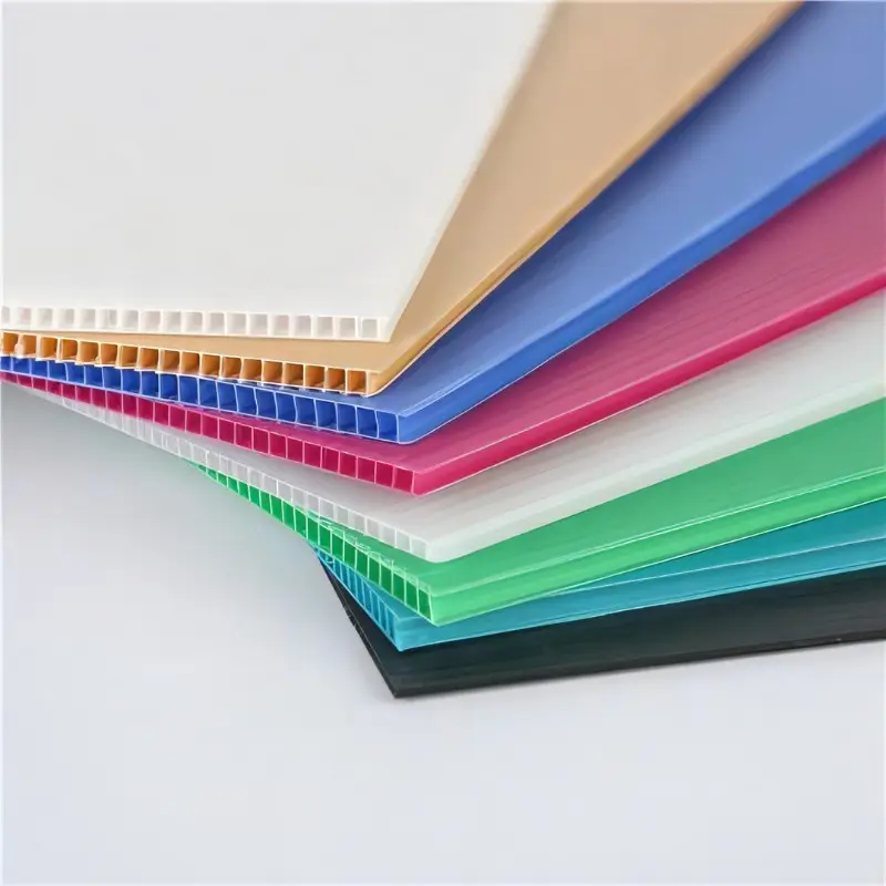 Wholesale Customized Thickness Waterproof PP Corrugated High-quality Plastic Correx Corflute Printable Hollow Sheet for Sign