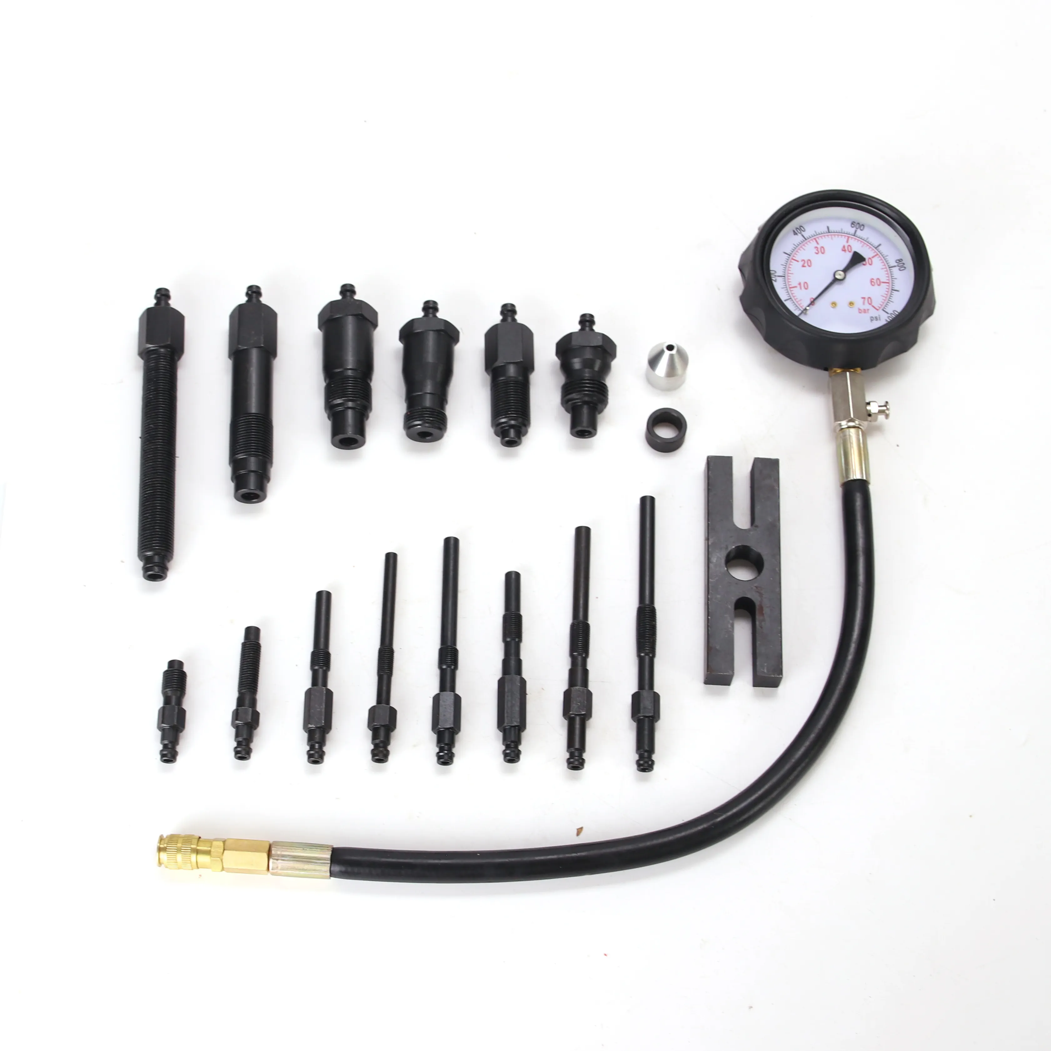 Veículo Repeire Ferramentas Motor Diesel Compressão Tester Kit Cilindro Pressure Gauge Diagnostic Tool Set