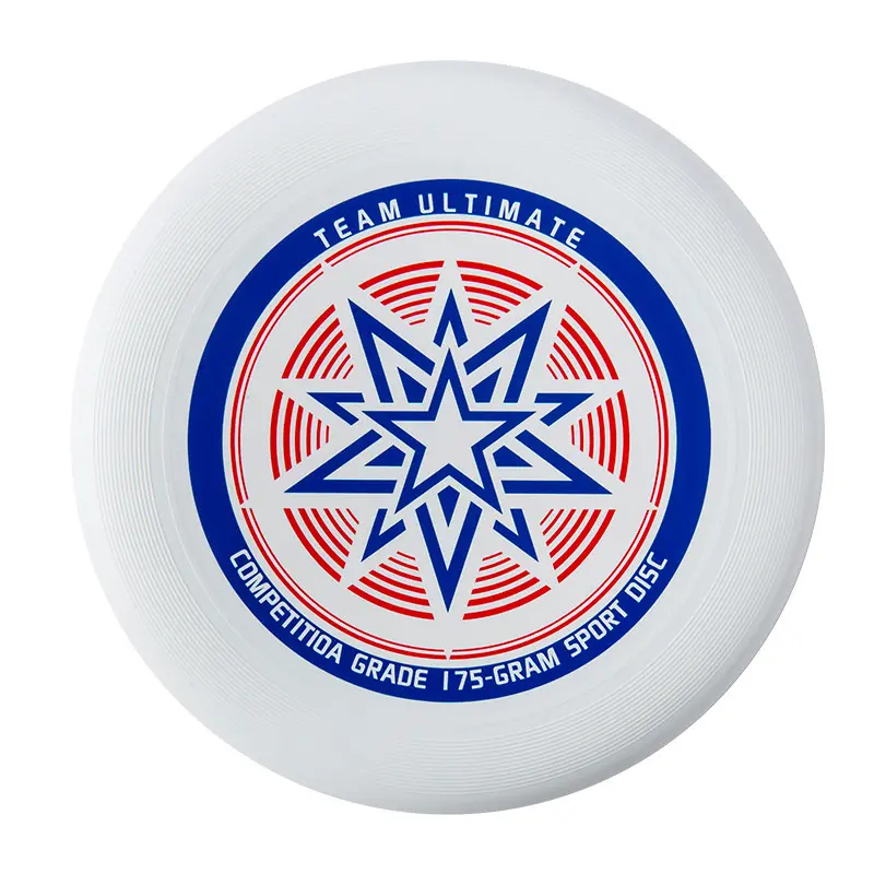Frisbeed produttore all'ingrosso Ultimate Frisbeed Toys Blank Flying Disc Logo personalizzato per lo standard di allenamento 175g Ultimate Frisbe