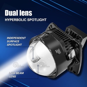 Nhà sản xuất bán hàng trực tiếp Laser <span class=keywords><strong>bi</strong></span>-led xe đèn pha 3.0 inch LED chiếu H4 H7 Đèn pha Led Laser ống kính chiếu đèn pha - Product Image 3