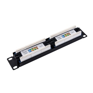 <strong>Patch</strong> <strong>Panel</strong> RJ45 Cat5e 12 Port 110/Krone/Dual IDC Type <strong>Network</strong> <strong>Patch</strong> <strong>Panel</strong> - Product Image 3