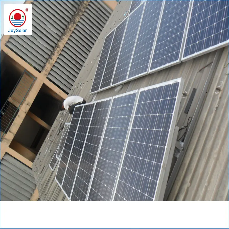 Monocrystalline 태양 전지 패널 가격 인도 1kw 홈 태양 광 시스템