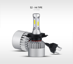 ชุดไฟรถยนต์ S2 6000K พร้อมชิปสโคปใหม่9005/9003 H11/H7/HB3/H4ไฟหน้ารถยนต์หลอดไฟ LED ลำแสง360องศา - Product Image 3