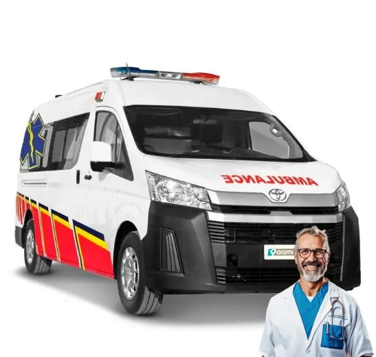Satılık arabalar Toyota Land Cruiser Automotives otomatik çin ambulans kullanılır