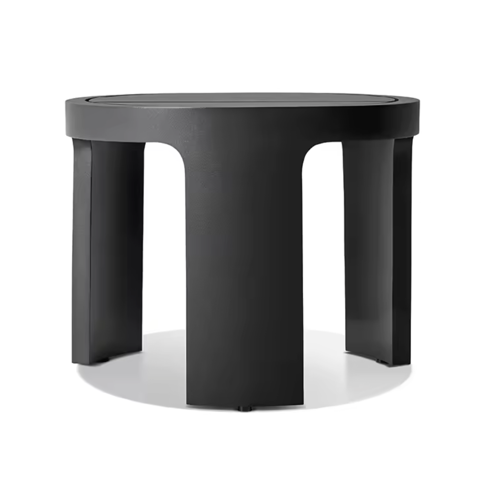 Table basse ronde (alu)