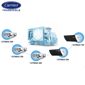 Carrier Citimax 680 + C680 + รถบรรทุกกล่องตู้เย็นตู้แช่แข็งสำหรับ6-7เมตรความยาวสินค้าทำความเย็นโซ่หน่วยทำความเย็น - Product Image 4