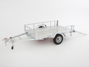 Hot dip galvanized ATV Trailer with <strong>mesh</strong> <strong>ramp</strong> - Product Image 4