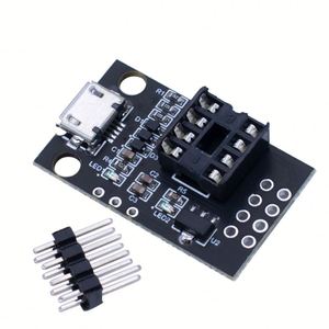 ATtiny13A / ATtiny25 / ATtiny45 / ATtiny85 Pluggable ATTINY programmazione di sviluppo a bordo nudo - Product Image 1