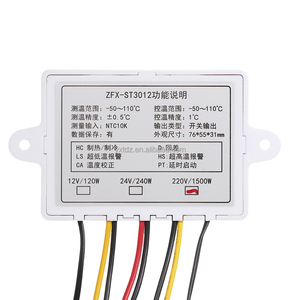Controlador de temperatura de pantalla dual digital regulador de termostato inteligente interruptor de controlador de incubadora de temperatura con sensor dual - Product Image 4
