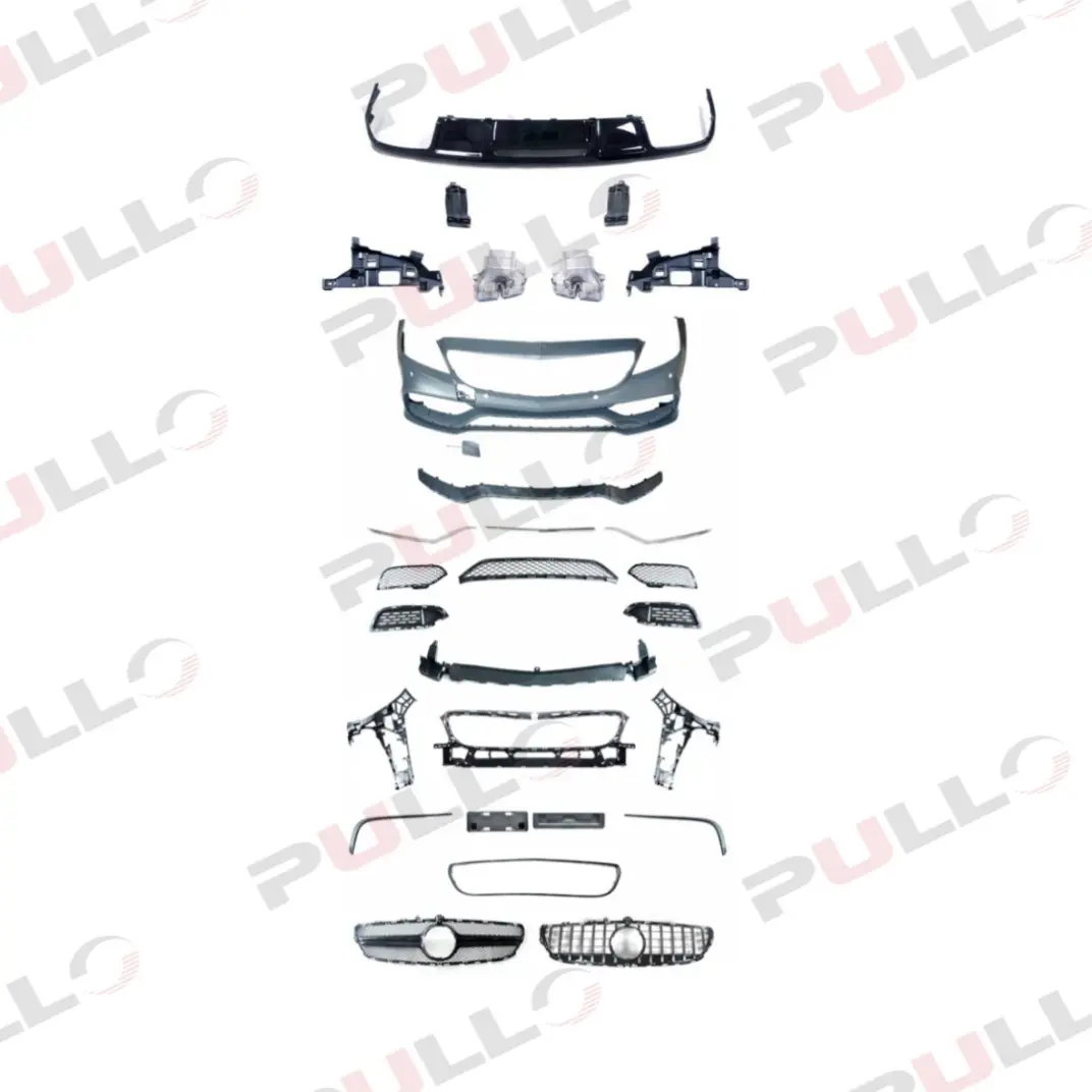 Auto-Stoßstangen für Benz W218 CLS Klasse 2015-2018 alter auf neuen CLS63 AMG-Stil aktualisieren