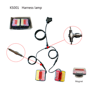 12V防水LEDボートトレーラーコンビネーションリアインジケータストップテールライト - Product Image 3
