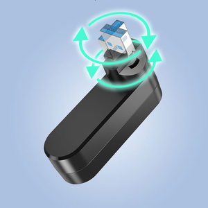 4合1 USB3.0 2.0集线器类型C 180度可旋转集线器USB多分离器电源适配器，用于PC电脑配件 - Product Image 3